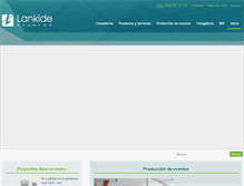 Tablet Screenshot of lankide.com